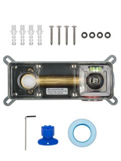 Встраиваемый смеситель для раковины Wonzon & Woghand Diamond WW-88869011-BGM тёмный графит